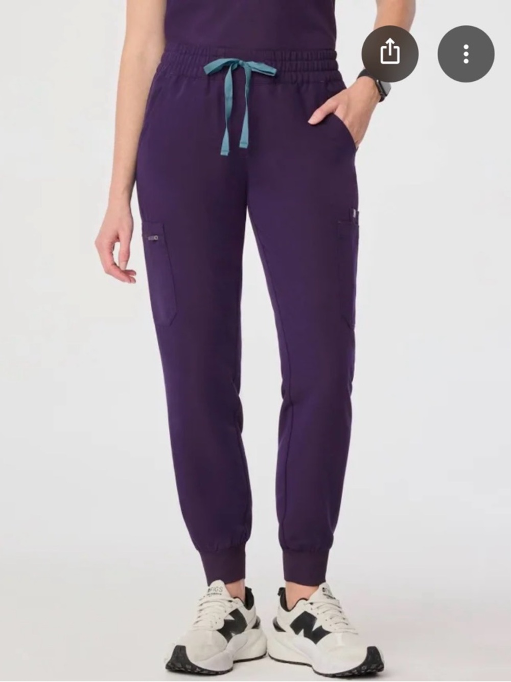 Figs High Waisted Uman- Purple jam
